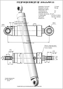 Гидроцилиндр ЦГ-110.63х985.11
