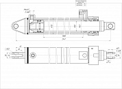 Гидроцилиндр ЦГ-63.50х1880.01