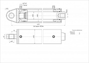 Гидроцилиндр ЦГ-160.100х1800.24