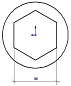 Головка ударная искробезопасная PNG-108-19AlCu