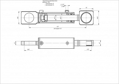 Гидроцилиндр ЦГ-60.40х143.21