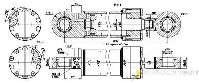 Гидроцилиндр МС125/63х360-4.11