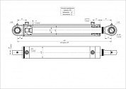 Гидроцилиндр ЦГ-63.40х400.11-02