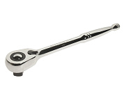 Ключ трещотка 1/2" 72 зуба 250мм металлическая рукоятка для работ в ограниченном пространстве JTC