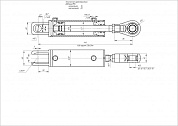 Гидроцилиндр ЦГ-63.30х136.04