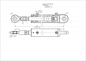Гидроцилиндр ЦГ-63.40х500.11-01