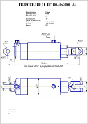 Гидроцилиндр ЦГ-100.40х200.01-03