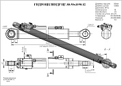 Гидроцилиндр ЦГ-80.50х1090.12