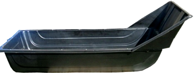 Сани - волокуши 1900 с отбойником