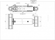 Гидроцилиндр ЦГ-80.56х1315.22