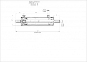 Гидроцилиндр ЦГ-63.25х200.86