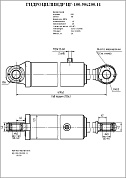 Гидроцилиндр ЦГ-100.50х200.11