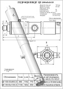 Гидроцилиндр ЦГ-100.63х860.33