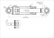 Гидроцилиндр ЦГ-110.63х1050.11