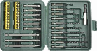 Набор бит со сверлами Kraftool 26156-H40