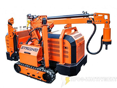 Ямобур-сваекрут, манипулятор STRONG S 300